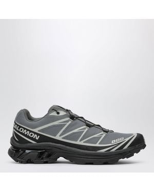 Salomon Xt6 Protective Castlerock Ripstop Sneakers - Gray