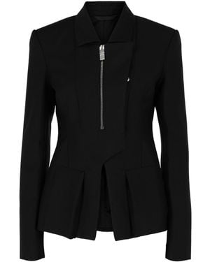 Givenchy Peplum Blazer - Black