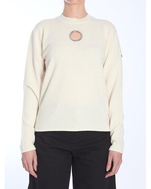 Moncler Willow Smith Wool Sweater - White