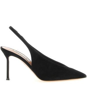 Aquazzura 'Voltaire' Slingback - Black