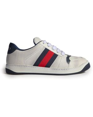 Gucci Screener Sneakers - White