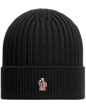 Moncler Wool Beanie - Black