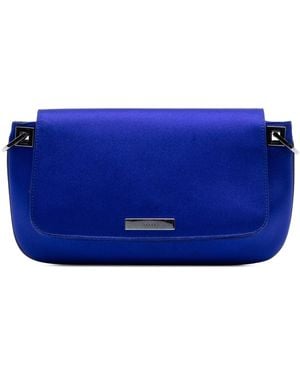 Gucci Satin Chain Bag - Blue