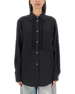 Our Legacy Relaxed Textured Shirt - Black