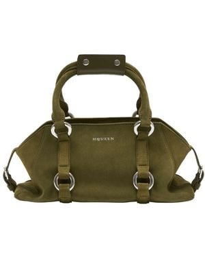 McQueen Alexander Mcqueen Top Handle Bag - Green