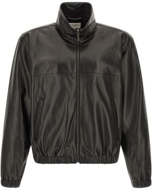 Saint Laurent 'Cassandre' Jacket - Gray