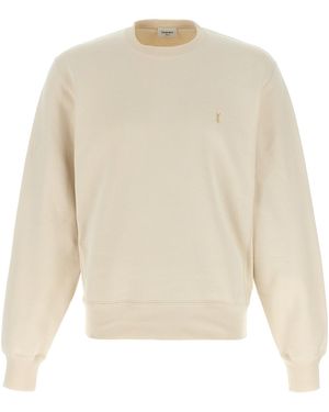 Saint Laurent 'Cassandre' Sweatshirt - White