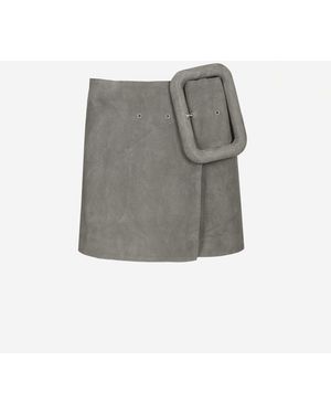 Ami Paris Skirt - Gray