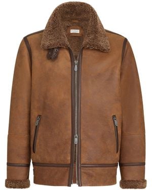 Brunello Cucinelli Fur Jacket - Brown