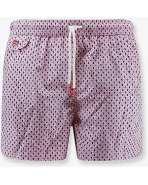 Kiton Nylon Swim Trunks - Purple