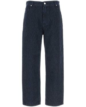 Fendi Denim R. Stitching Allover - Blue