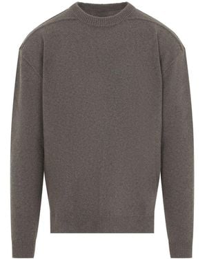 Rick Owens Round Neck - Gray