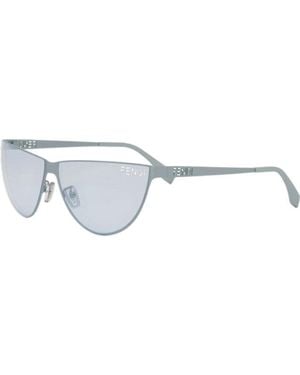 Fendi Sunglasses Cat Eye Full Rim, Frame And Lens Fe40138U85V - Gray