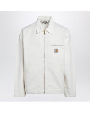 Carhartt Detroit Zip Patch Jacket - White