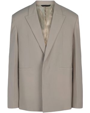 Givenchy Two Button Oversized Blazer - Brown
