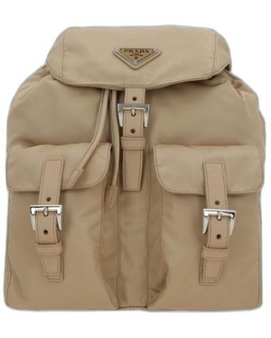 Prada Backpack Zaino - Natural
