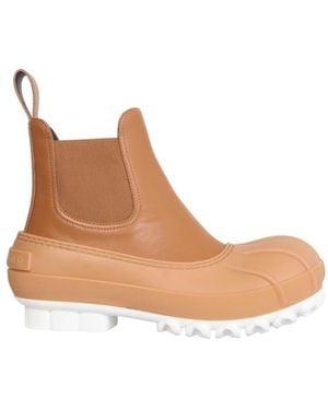 Stella McCartney Chelsea Duck City Boots - Brown