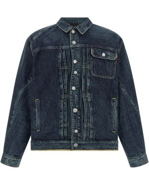 Undercover Sinuous Seams Jacket - Blue
