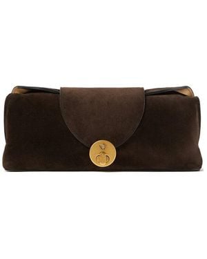 Versace Clutch Vivian Suede - Black