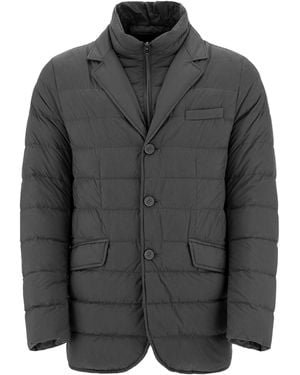 Herno Puffer Jacket Double - Gray