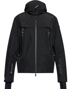 Moncler Gore-Tex Hooded Jacket - Black