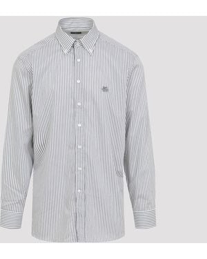 Etro Roma Logo Shirt - Blue