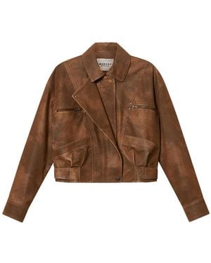 Isabel Marant Belma Blouson - Brown