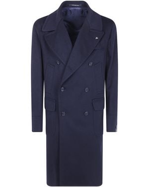 Tagliatore "C Sherry" Coat - Blue