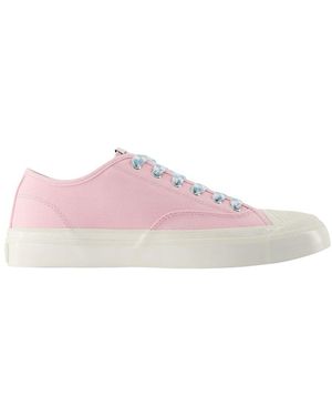 KENZO Hoshi Low Top Vulcanized Sneakers - Pink
