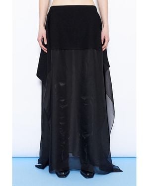 Max Mara "Sps Ribes" Skirt - Black