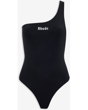 Rhude One-Piece Swim - Black