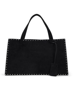 Phoebe Philo Stud Cabas Bag - Black