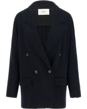 Tela 'Jula' Blazer - Blue