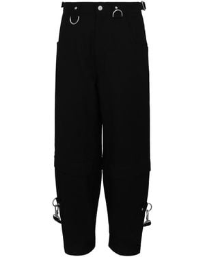 Givenchy Two-In-One Detachable Pants With Suspenders - Black