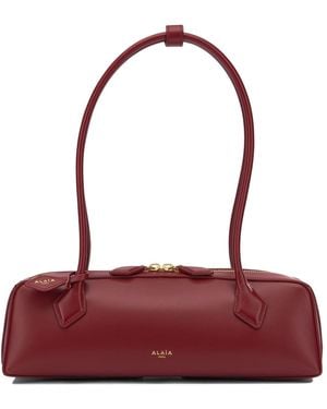 Alaïa "Le Teckel" Medium Shoulder Bag - Red