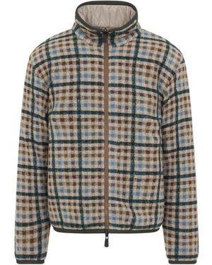 Moncler Zip Up Cardigan Jacket - Gray