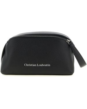 Christian Louboutin Beauty-Case 'Nostalgic Traveler' - Black