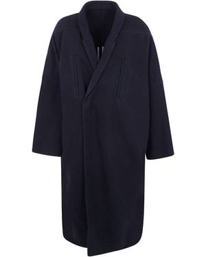 Rick Owens "Poiret" Coat - Blue