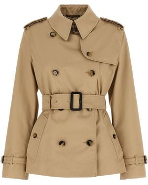 Burberry 'Lakefield' Trench Coat - Natural