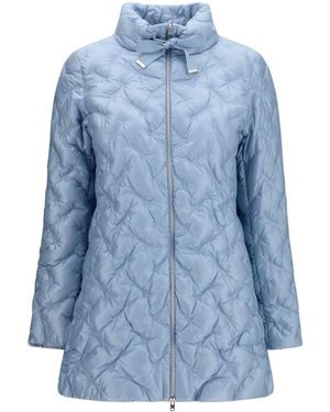 Herno Midi Down Jacket - Blue