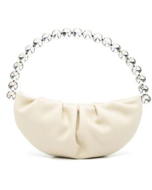 L'ALINGI Leather Tote Bags - White