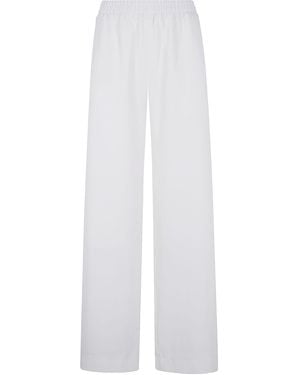 MKDT STUDIO "Palmira" Crepe Georgette Pants - White