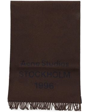 Acne Studios Scarves & Silk Scarves - Brown