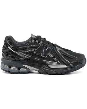 New Balance "Tier 1" Synthetic Mesh Sneakers - Black