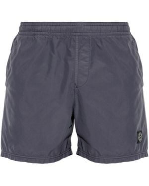 Stone Island Polyamide Shorts - Blue