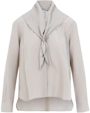 Max Mara Dry Silk Shirt - Gray