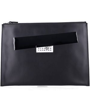 MM6 by Maison Margiela Media Pouch in Black | Lyst