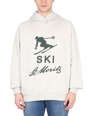 Bally Sweatshirt With Print - White