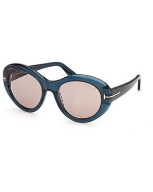 Tom Ford Elodie-02 Ft1423 87E - Blue