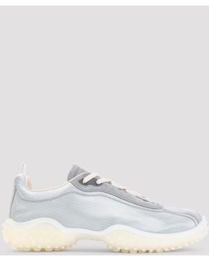 Miu Miu Lace Up Sneakers - White